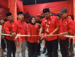 Demi Hattrick Kemenangan Pemilu 2024, Banteng Banyuwangi Dirikan Posko Pemenangan