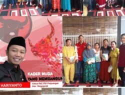 Ketua PAC PDIP Kecamatan Singojuruh (Bacaleg Dapil VII Bwi) Bagikan Zakat Fitrah Lebih Awal