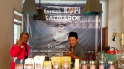 Bacaleg PDI Perjuangan Dapil Banyuwangi VII, Tatang Suroyo bersama UMKM Rosting Kopi binaannya